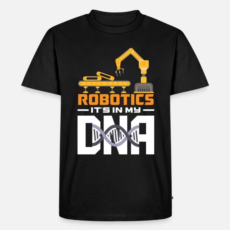 Robotics Robot Programmer - Men's Premium Organic T-Shirt - black