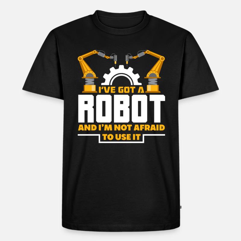 Robotics Robot Programmer - Men's Premium Organic T-Shirt - black
