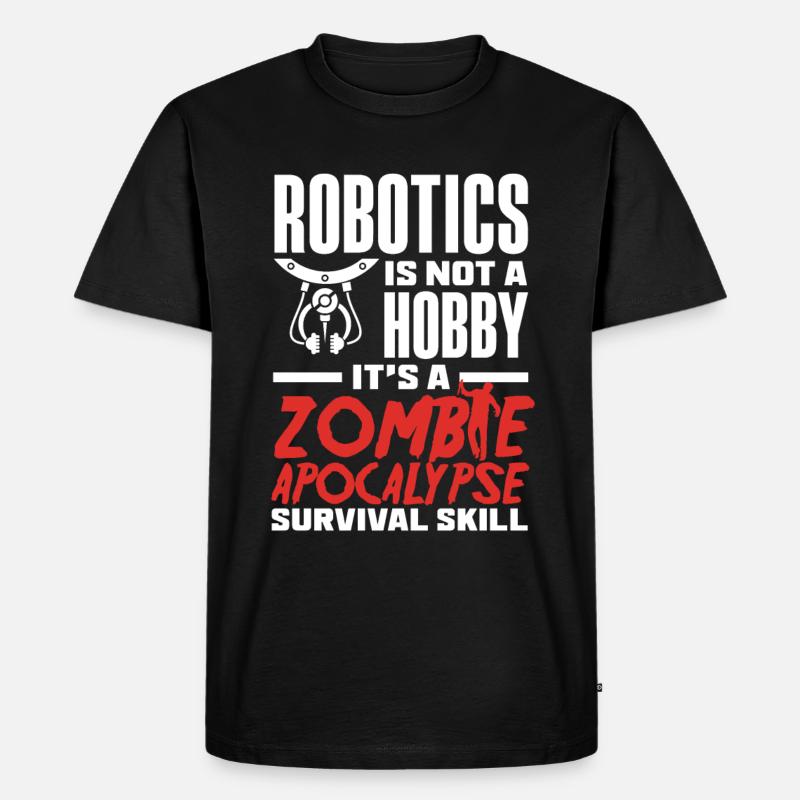 Robotics Robot Programmer - Men's Premium Organic T-Shirt - black