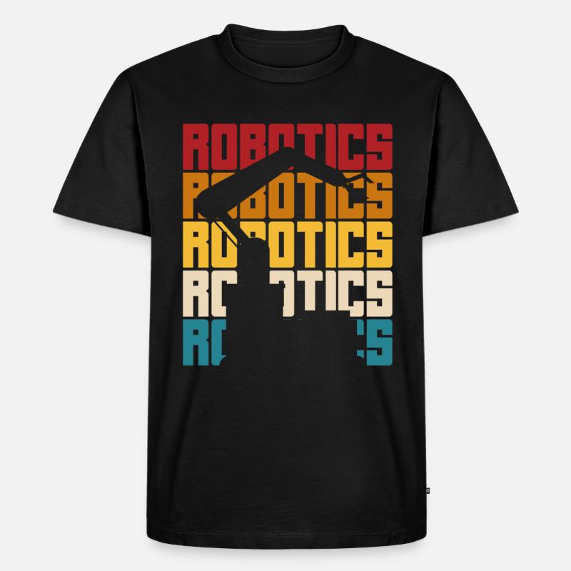 Robotics Robot Programmer - Men's Premium Organic T-Shirt - black