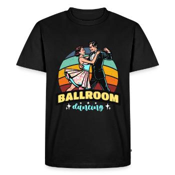 Ballroom Dance Ballroom Dancing Loves Dance Sport - Men's Premium Organic T-Shirt - black - Front - Nico (187cm)