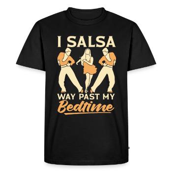 Salsa Dance I Salsa Way Past Dance Sport Dancing - Men's Premium Organic T-Shirt - black - Front - Nico (187cm)