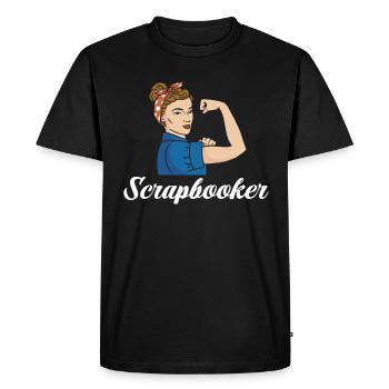 Album de souvenirs, album de scrapbooking, album de souvenirs - T-shirt Premium bio Homme - noir - Devant - Nico (187cm)