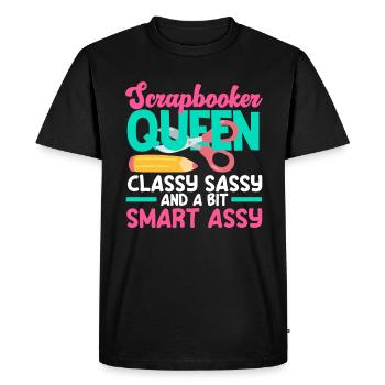 Album de souvenirs, album de scrapbooking, album de souvenirs - T-shirt Premium bio Homme - noir - Devant - Nico (187cm)