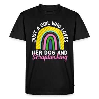 Memory Book, Scrapbook, Scrapbook, Scrapbook, Scrapbook - Men's Premium Organic T-Shirt - black - Front - Nico (187cm)