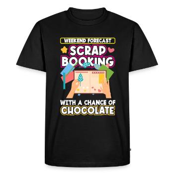 Memory Book, Scrapbook, Scrapbook, Scrapbook, Scrapbook - Men's Premium Organic T-Shirt - black - Front - Nico (187cm)
