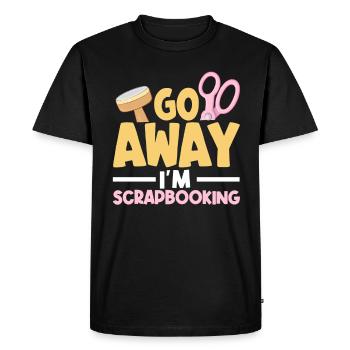 Memory Book, Scrapbook, Scrapbook, Scrapbook, Scrapbook - Men's Premium Organic T-Shirt - black - Front - Nico (187cm)