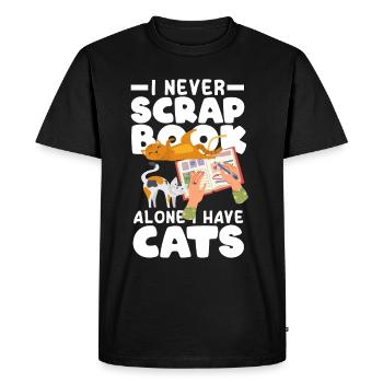 Memory Book, Scrapbook, Scrapbook, Scrapbook, Scrapbook - Men's Premium Organic T-Shirt - black - Front - Nico (187cm)