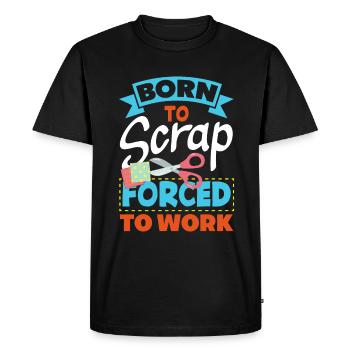 Memory Book, Scrapbook, Scrapbook, Scrapbook, Scrapbook - Men's Premium Organic T-Shirt - black - Front - Nico (187cm)