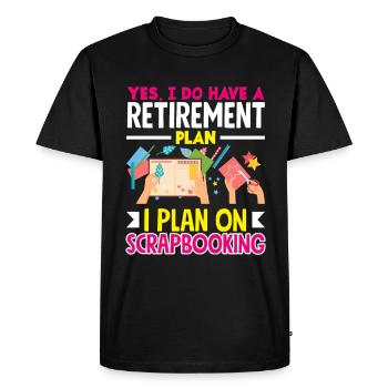 Memory Book, Scrapbook, Scrapbook, Scrapbook, Scrapbook - Men's Premium Organic T-Shirt - black - Front - Nico (187cm)