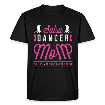 Salsa Dancer Mom The Idol The Myth Salsa Dancing - Men's Premium Organic T-Shirt - black - Front - Nico (187cm)
