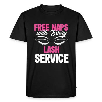 Soins de la peau Cosmétiques esthéticiennes - T-shirt Premium bio Homme - noir - Devant - Nico (187cm)