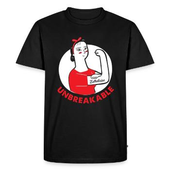 Soins de la peau Cosmétiques esthéticiennes - T-shirt Premium bio Homme - noir - Devant - Nico (187cm)