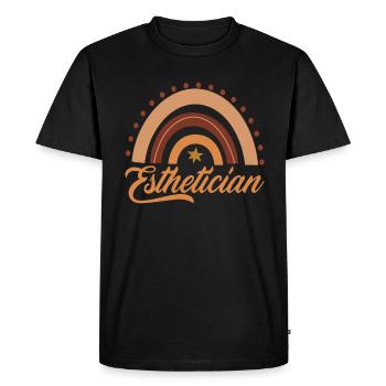 Soins de la peau Cosmétiques esthéticiennes - T-shirt Premium bio Homme - noir - Devant - Nico (187cm)