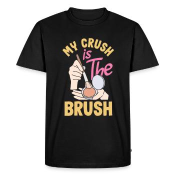 Soins de la peau Cosmétiques esthéticiennes - T-shirt Premium bio Homme - noir - Devant - Nico (187cm)