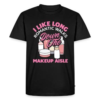 Soins de la peau Cosmétiques esthéticiennes - T-shirt Premium bio Homme - noir - Devant - Nico (187cm)