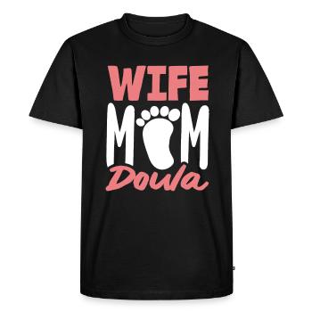 Doula Gift Doula Doulas - Men's Premium Organic T-Shirt - black - Front - Nico (187cm)