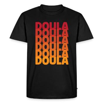 Cadeau Doula Doula Doulas - T-shirt Premium bio Homme - noir - Devant - Nico (187cm)