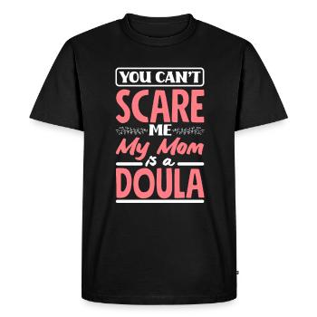 Cadeau Doula Doula Doulas - T-shirt Premium bio Homme - noir - Devant - Nico (187cm)