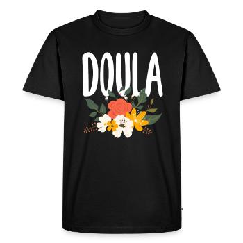 Cadeau Doula Doula Doulas - T-shirt Premium bio Homme - noir - Devant - Nico (187cm)
