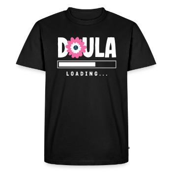 Cadeau Doula Doula Doulas - T-shirt Premium bio Homme - noir - Devant - Nico (187cm)