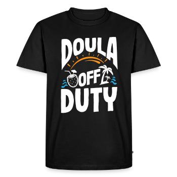 Cadeau Doula Doula Doulas - T-shirt Premium bio Homme - noir - Devant - Nico (187cm)
