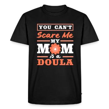 Cadeau Doula Doula Doulas - T-shirt Premium bio Homme - noir - Devant - Nico (187cm)