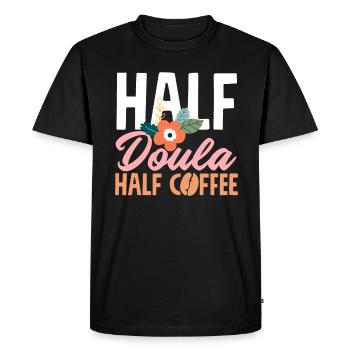 Doula Gift Doula Doulas - Men's Premium Organic T-Shirt - black - Front - Nico (187cm)
