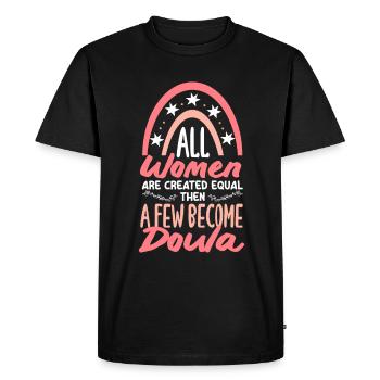 Cadeau Doula Doula Doulas - T-shirt Premium bio Homme - noir - Devant - Nico (187cm)