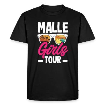Mallorca Party Crew Mallorca Holidays - Men's Premium Organic T-Shirt - black - Front - Nico (187cm)