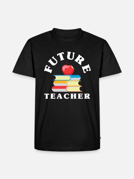 Funny Teacher Teacher Gift - Men's Premium Organic T-Shirt - black