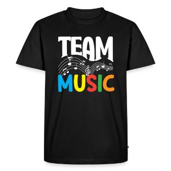 Funny Teacher Teacher Gift - Men's Premium Organic T-Shirt - black - Front - Nico (187cm)