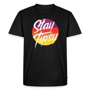Funny Bartender Saying Bartender Gift - Men's Premium Organic T-Shirt - black - Front - Nico (187cm)