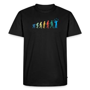 Funny Bartender Saying Bartender Gift - Men's Premium Organic T-Shirt - black - Front - Nico (187cm)