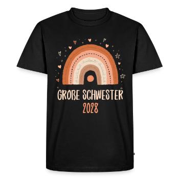 Big Sister 2028 Rainbow - Men's Premium Organic T-Shirt - black - Front - Nico (187cm)