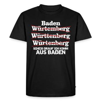 I'm coming to bathe - Men's Premium Organic T-Shirt - black - Front - Nico (187cm)