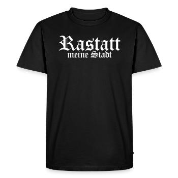 Rastatt Ma ville - T-shirt Premium bio Homme - noir - Devant - Nico (187cm)