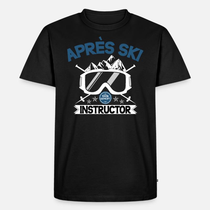 Apres Ski Instructor - T-shirt Premium bio Homme - noir
