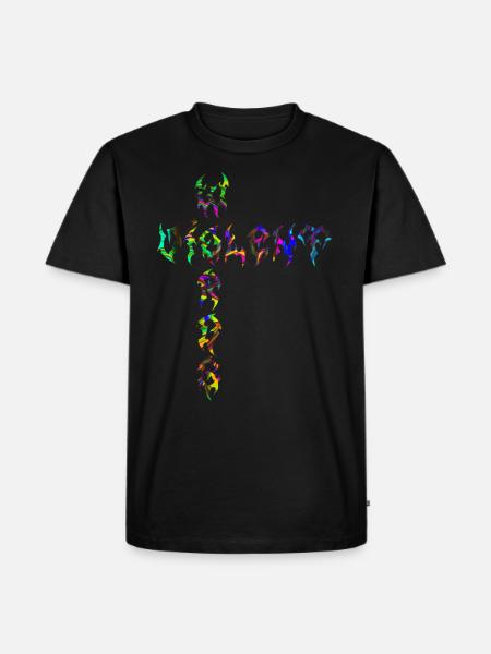 Violent Words - Men's Premium Organic T-Shirt - black