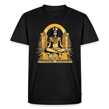 Le sphinx n°4 - T-shirt Premium bio Homme - noir - Devant - Nico (187cm)