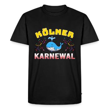 Carnaval de CologneCarnavalWAL - T-shirt Premium bio Homme - noir - Devant - Nico (187cm)