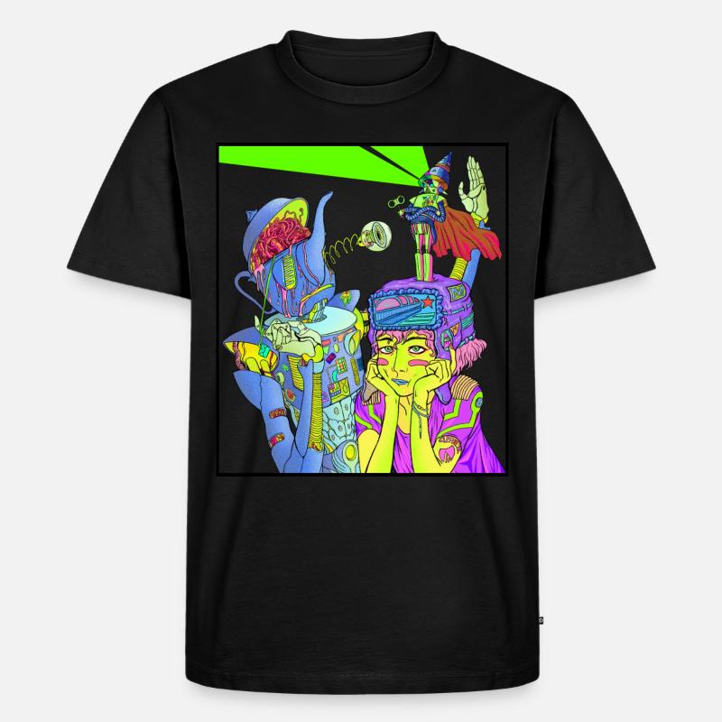 Kybernetiker - Männer Premium Bio T-Shirt - Schwarz
