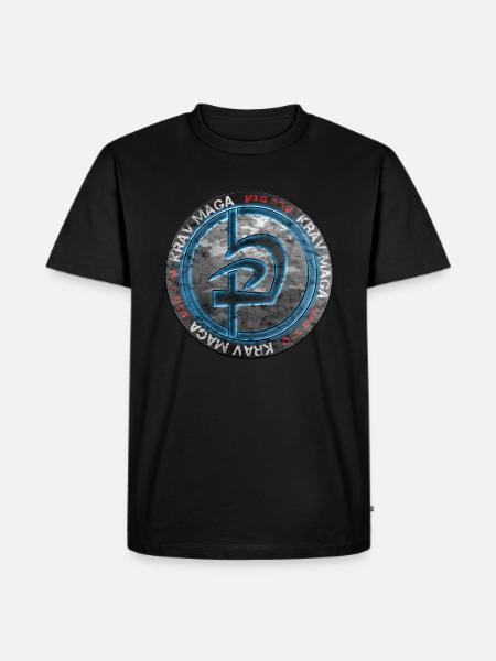 Krav Maga - Männer Premium Bio T-Shirt - Schwarz