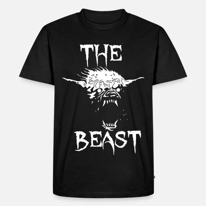 Das Biest - Männer Premium Bio T-Shirt - Schwarz