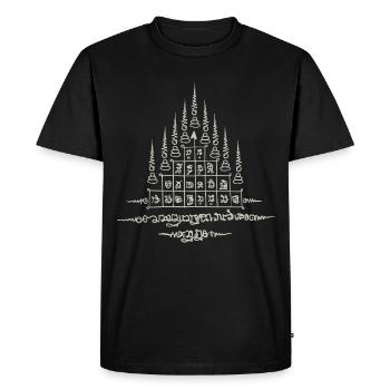 Sak Yant Thai Tattoo Nine Tips Cool Gift - Men's Premium Organic T-Shirt - black - Front - Nico (187cm)