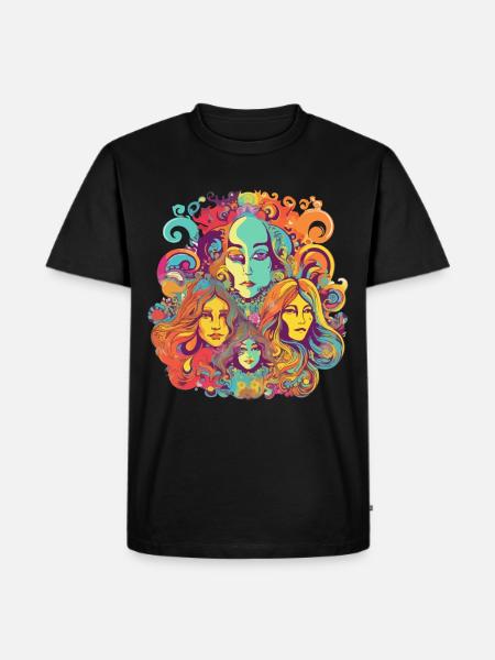 The 70s - Men's Premium Organic T-Shirt - black