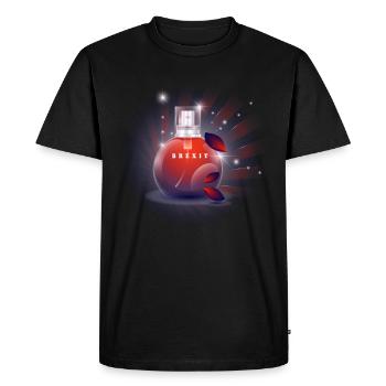 Le Brexit Britain quitte l'UE de la politique - T-shirt Premium bio Homme - noir - Devant - Nico (187cm)