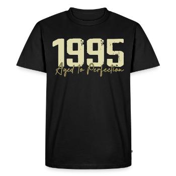 Original 1995 Rétro 1995 Cadeau d’anniversaire 1995 - T-shirt Premium bio Homme - noir - Devant - Nico (187cm)