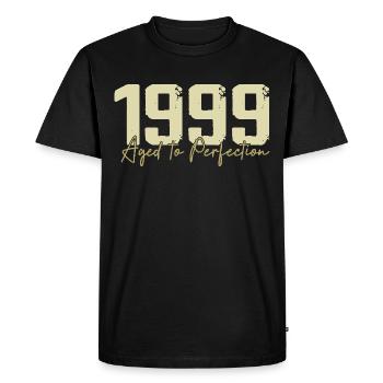 Original 1999 Rétro 1999 Cadeau d’anniversaire 1999 - T-shirt Premium bio Homme - noir - Devant - Nico (187cm)