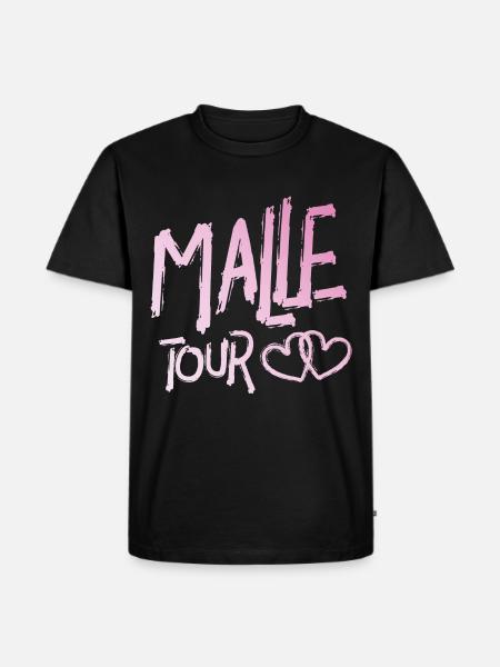 heart tour - Men's Premium Organic T-Shirt - black